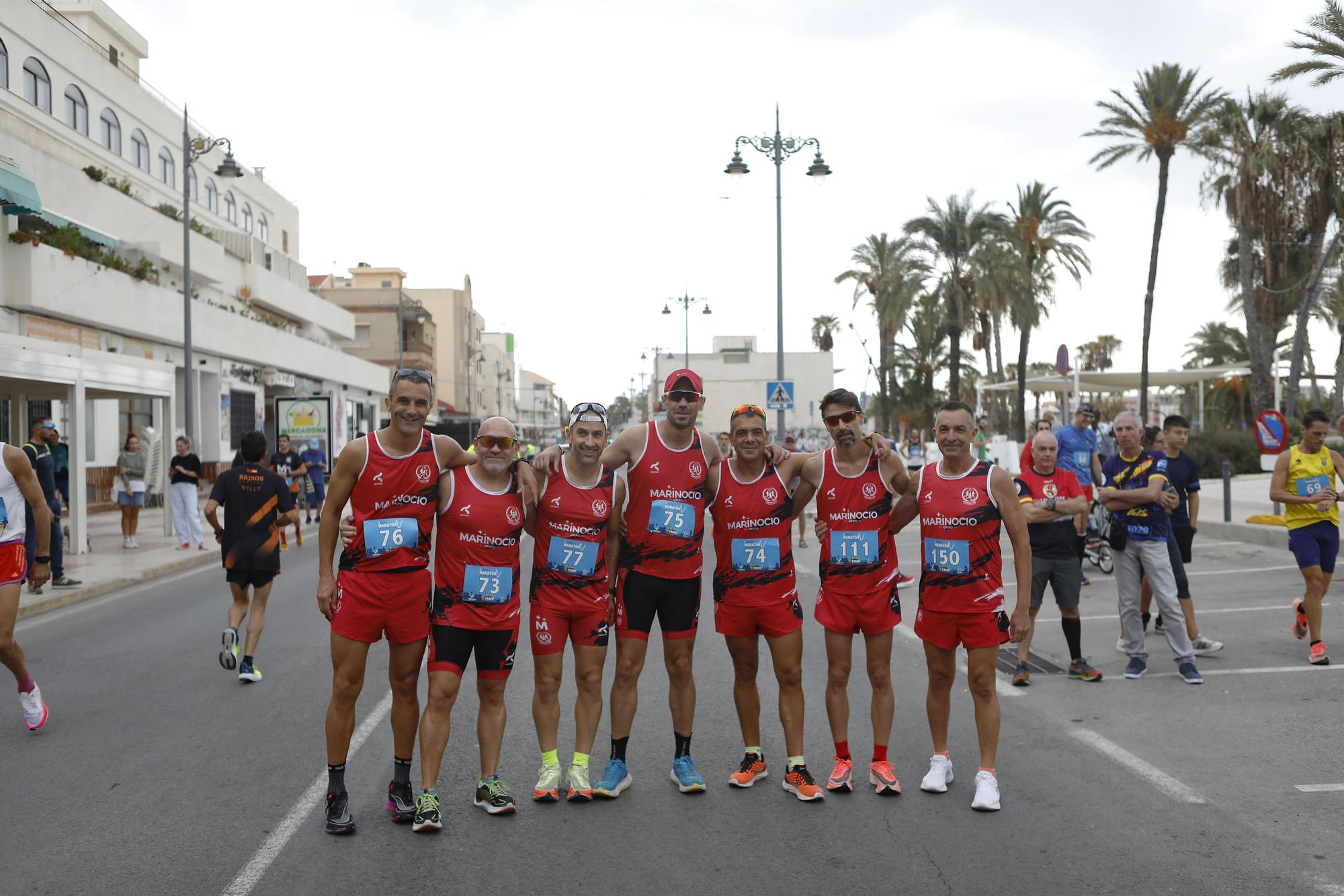 La media maratón Paraíso Salado de San Pedro del Pinatar, en imágenes