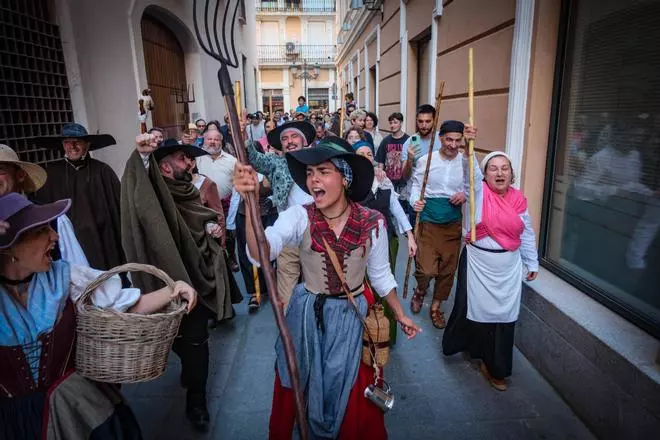 Vídeo | Recreación del levantamiento de la ciudad de Badajoz contra el francés