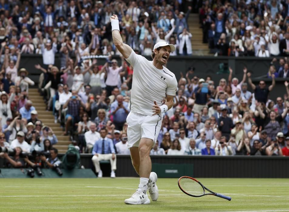 Andy Murray ha conquistado Wimbledon por segunda ocasión ante Raonic.