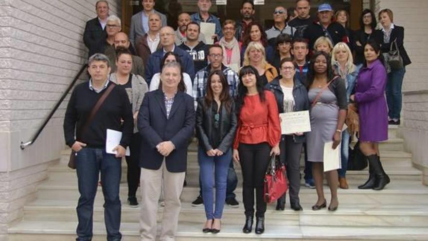 Diplomas para concluir el taller de empleo