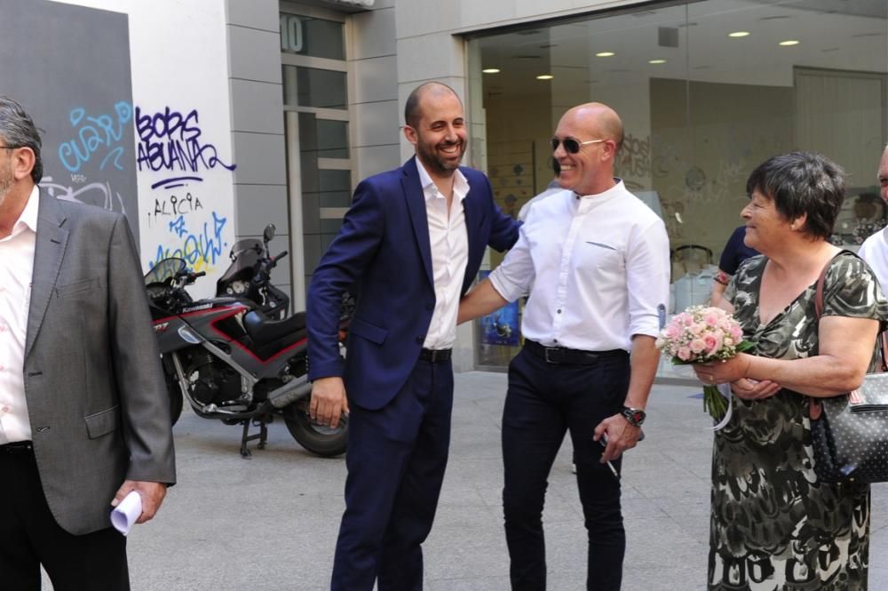 Primera boda en el Colegio Notarial de Murcia