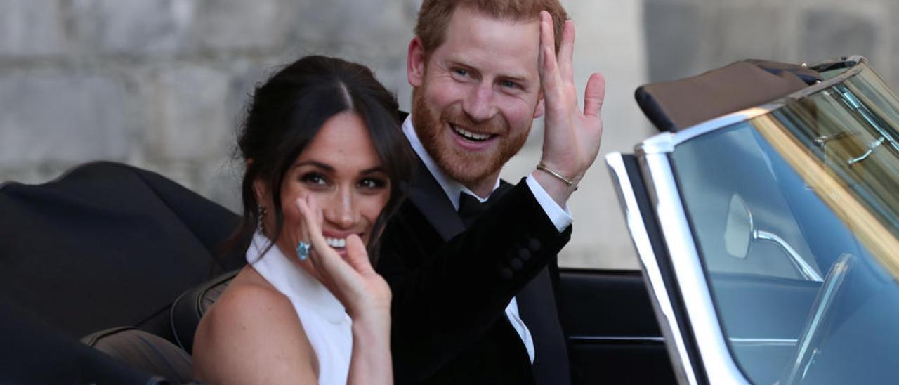 El príncipe Harry y Meghan Markle.