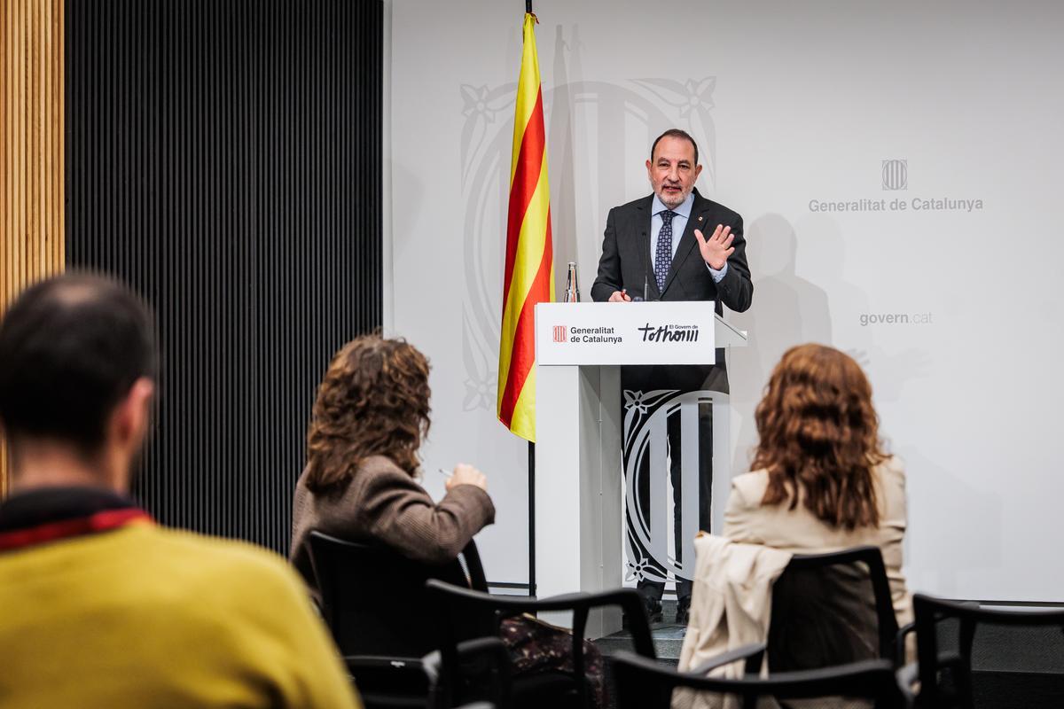 El conseller de Justícia i Qualitat Democràtica, Ramon Espadaler, en un imatge d'arxiu.