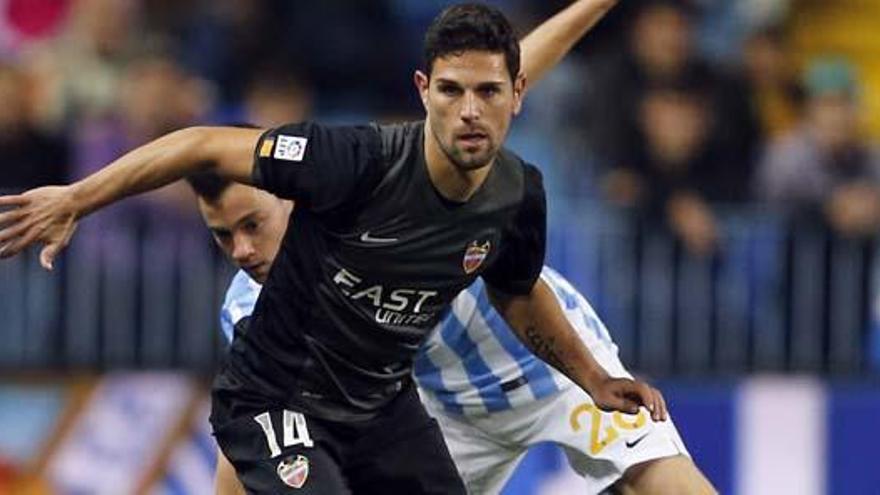 Gavilán fue de nuevo titular ayer ante el Málaga.