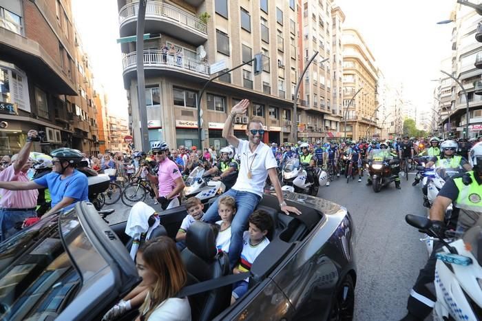 Recepción de Valverde en Murcia