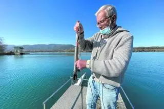 La temperatura de l’Estany de Banyoles és 2,6 graus més alta que la mitjana el 2022