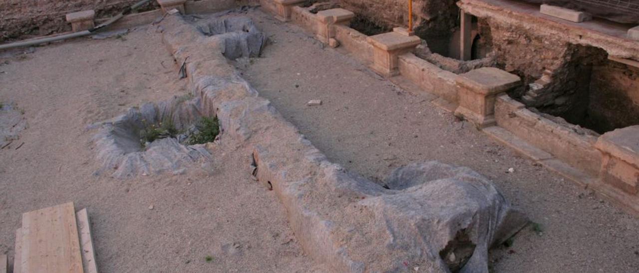 Estado Del lugar tras la excavación arqueológica. | PILAR WALS