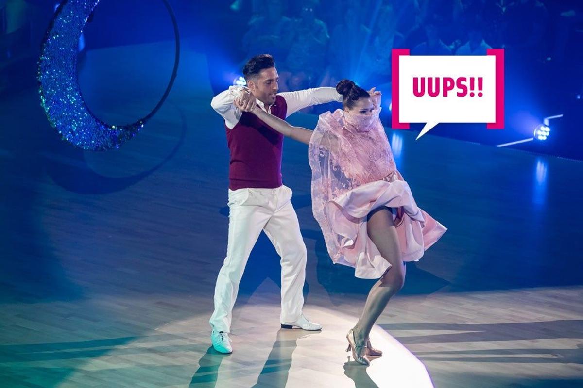 No faltó un UUPS!! en 'Bailando con las estrellas'