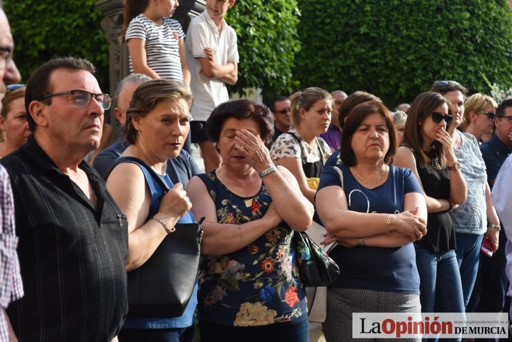 El último adiós a Beatriz.