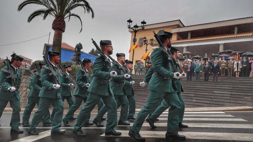 Celebración en Tenerife de la fundación de la Guardia Civil: valores con 180 años de actualidad