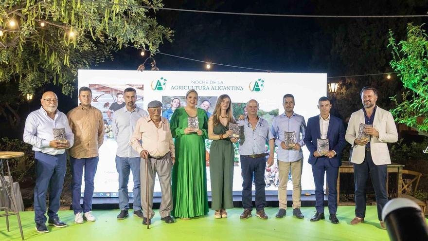 La XVI edición de los Premios de la Agricultura Alicantina distingue a los protagonistas del sector