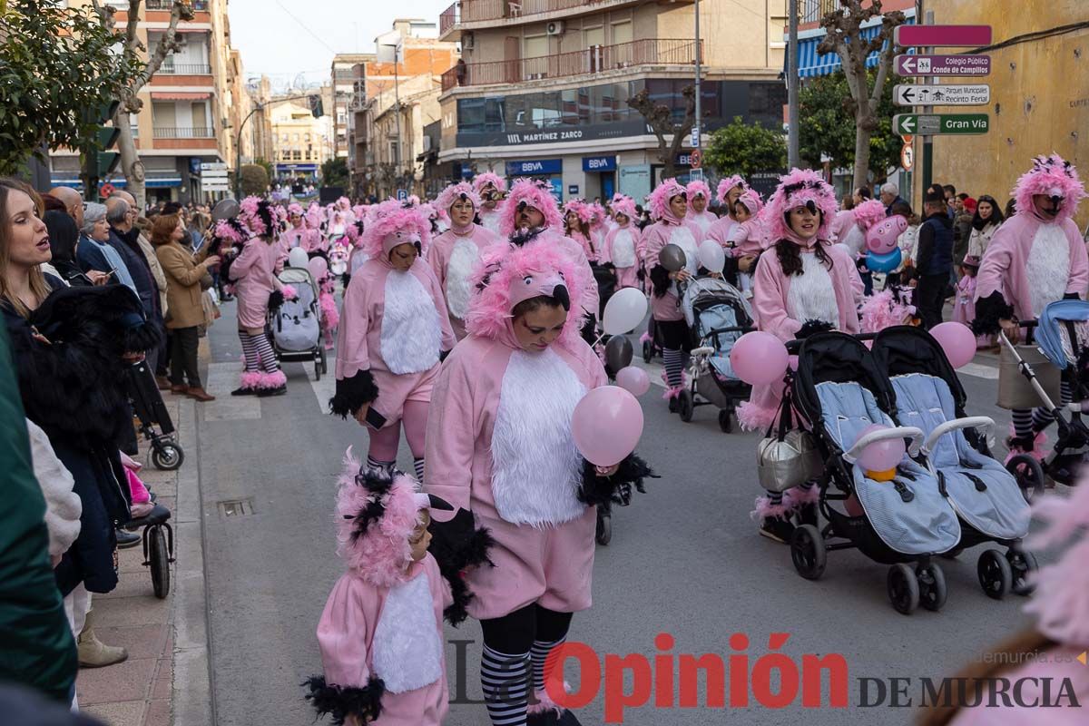 Los niños toman las calles de Cehegín en su desfile de Carnaval