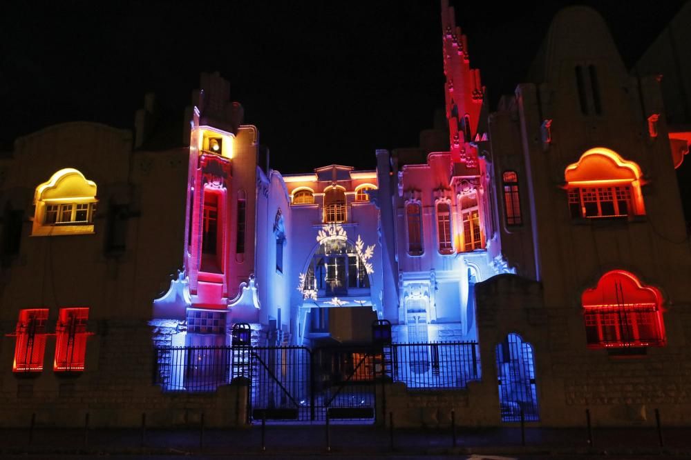 Festa de la llum ''Vibra'' a Girona