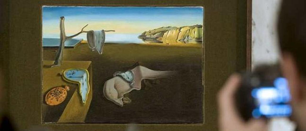 La obra de Dalí se puede ver gracias al prestámo del MOMA de Nueva York