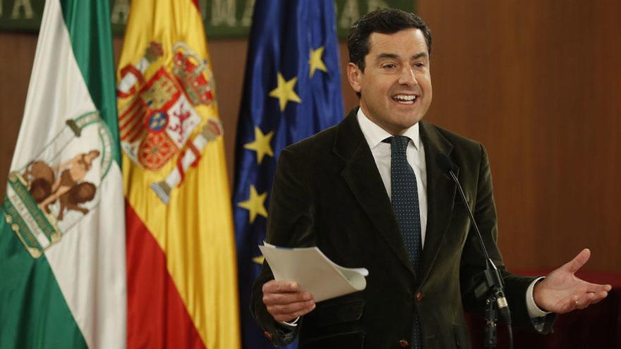 El líder de los populares andaluces, Juanma Moreno, que será investido presidente de la Junta de Andalucía.