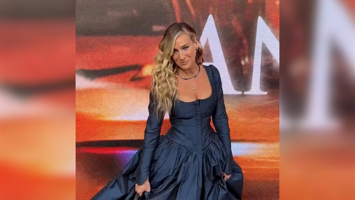 Sarah Jessica Parker deslumbra con nuevo look en el estreno de And Just Like That
