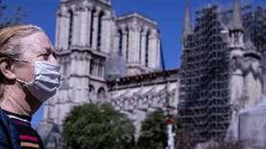 Notre Dame reanuda su reconstrucción