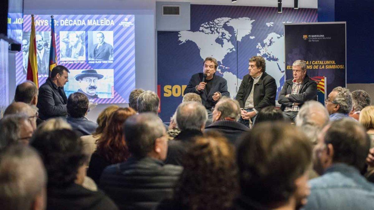 Presentación del libro ¿Barça i Catalunya: Els orígens de la simbiosi¿