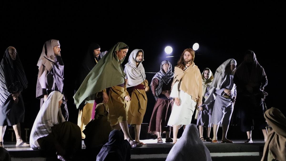 La obra 'Matar a Jesús' representada en Yaiza