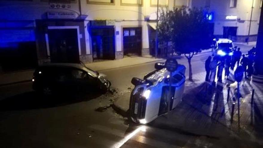 Cuatro accidentes de tráfico en las últimas 72 horas en Almendralejo