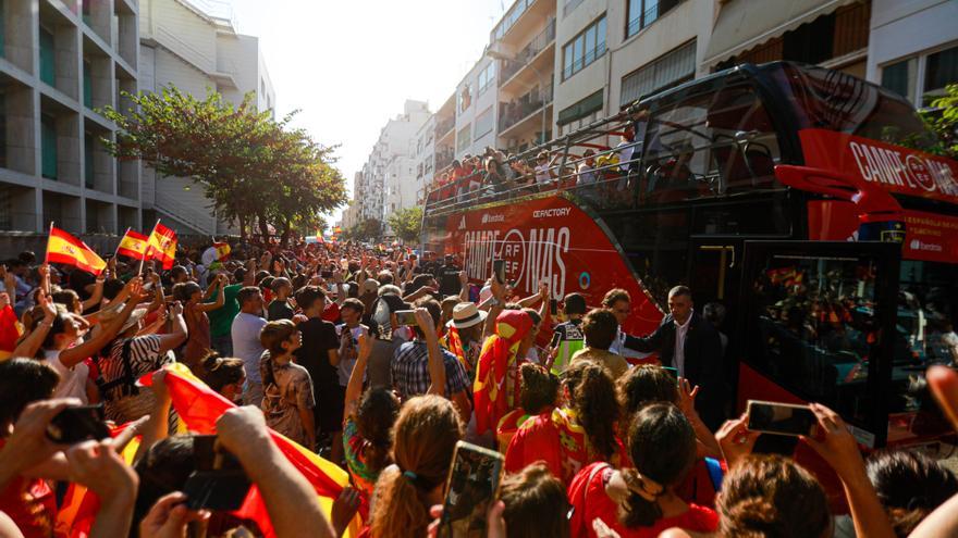 Mira aquí todas las fotos de las campeonas del mundo en Ibiza