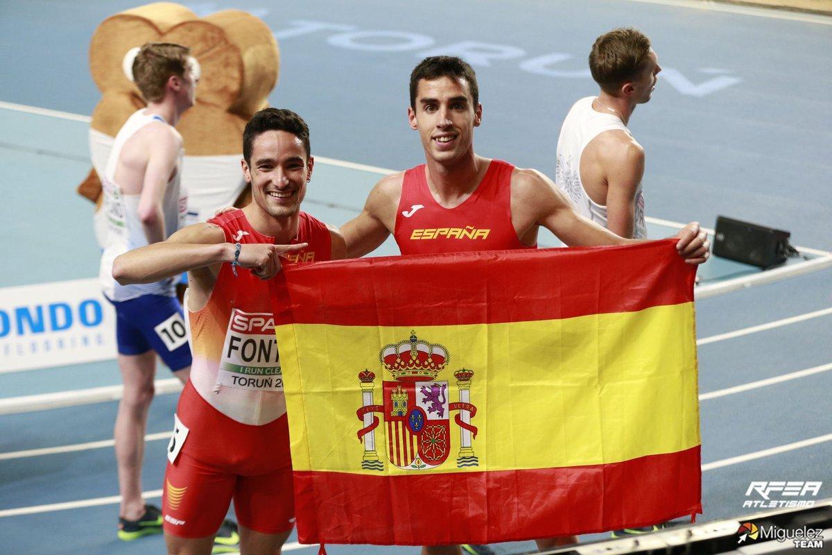 Doblet espanyol en el 1.500 del campionat d’Europa Doblet espanyol en el 1.500 del campionat d’Europa