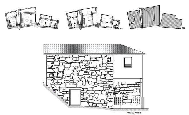 El proyecto para transformar la aldea en ruinas en casas rurales