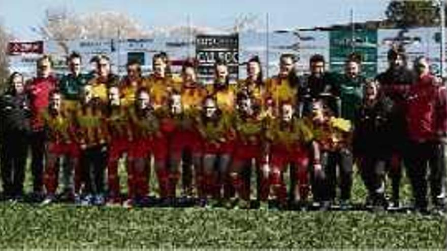 La selecció catalana sub-18 va golejar ahir Canàries per un global 8 a 0