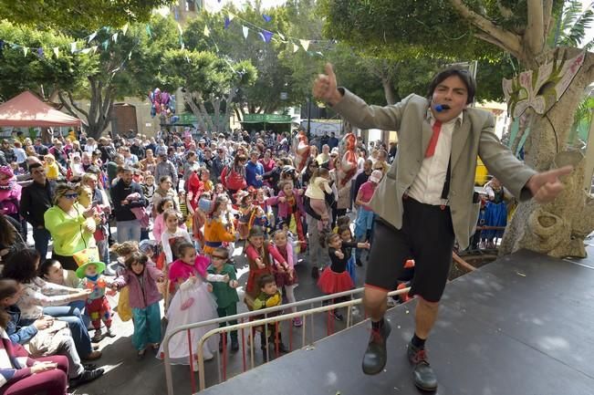 Baile infantil del Carnaval de Agüimes con el ...