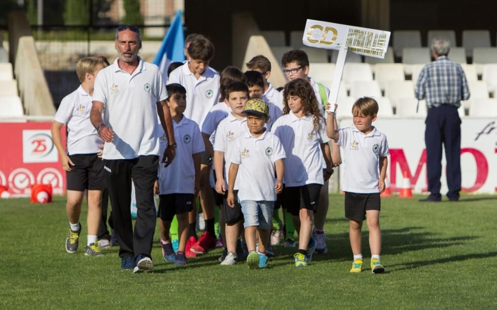 Clausura de la liga local de fútbol base de Cartag