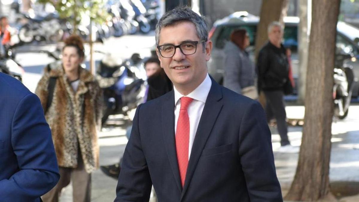 Félix Bolaños, ministro de Justicia.