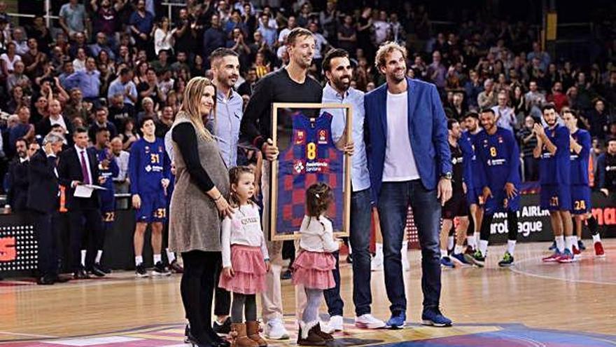 Eurolliga Victòria blaugrana i homenatge a Jordi Trias