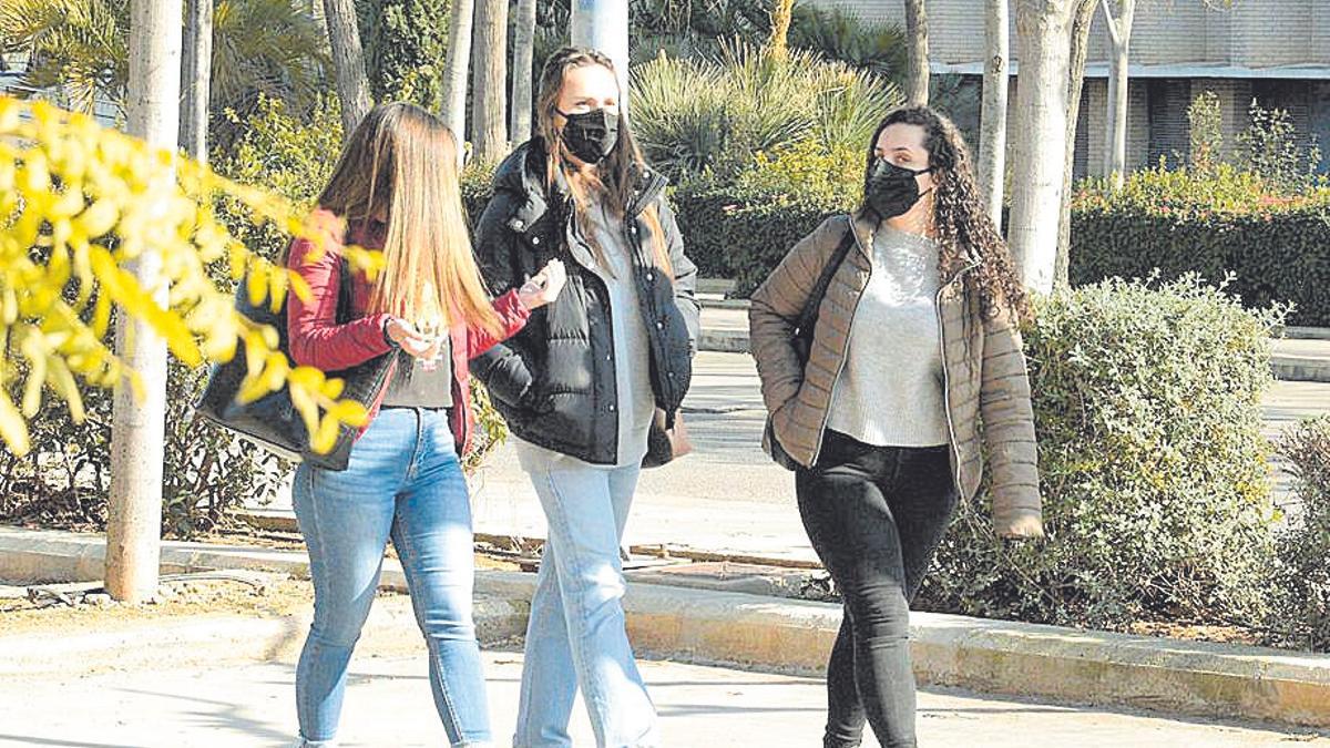 Estudiantes en la UJI