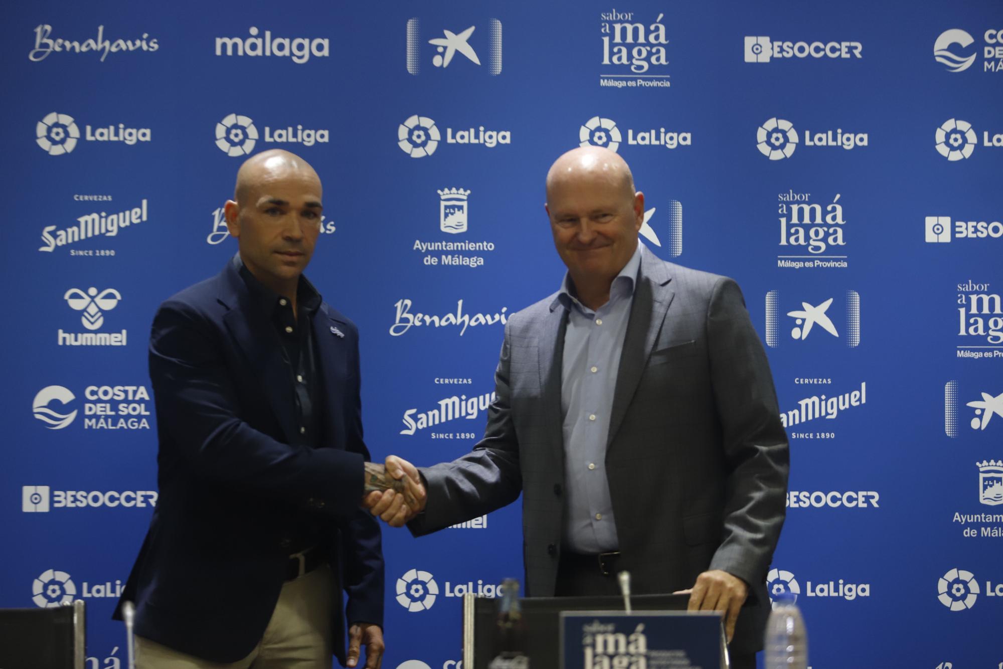 Pepe Mel, presentado como nuevo entrenador del Málaga CF