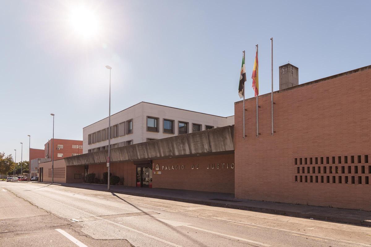 Palacio de Justicia de la capital extremeña.
