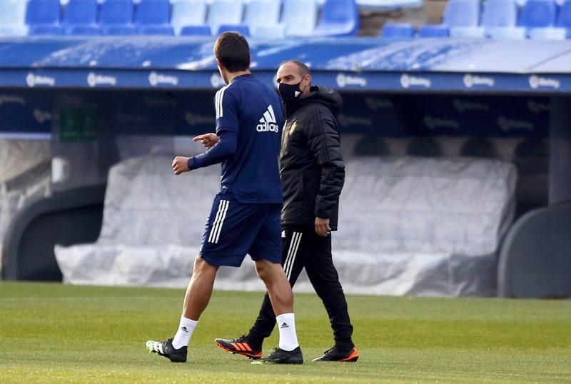 Entrenamiento del Real Zaragoza, 24 de noviembre