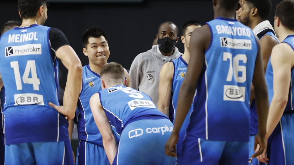 Bolong Zheng, del Fuenlabrada, primer jugador chino en la ACB.