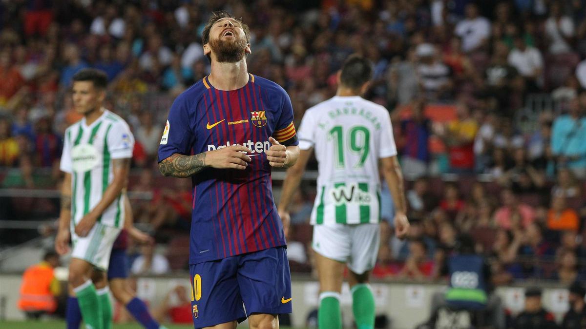 Vídeo resumen: Los palos de Messi contra el Betis