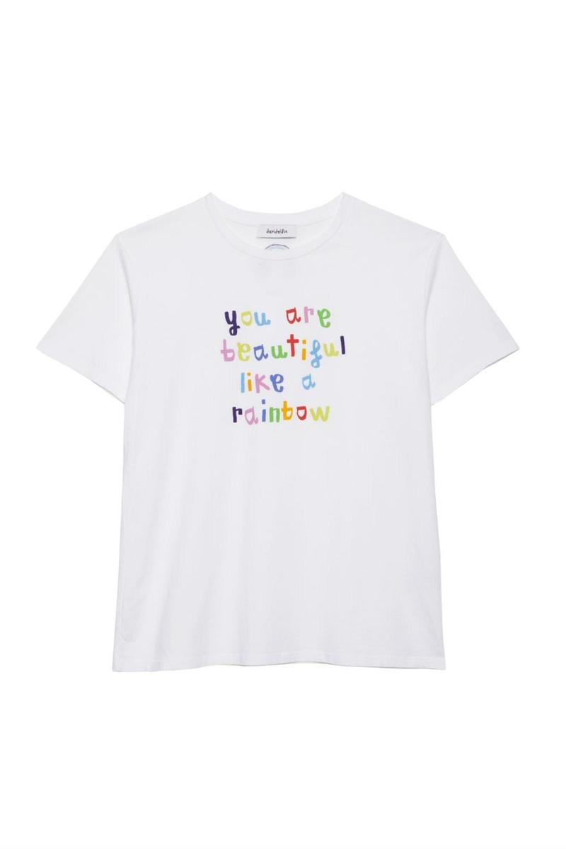 Camiseta blanca de la nueva colección de David Delfín