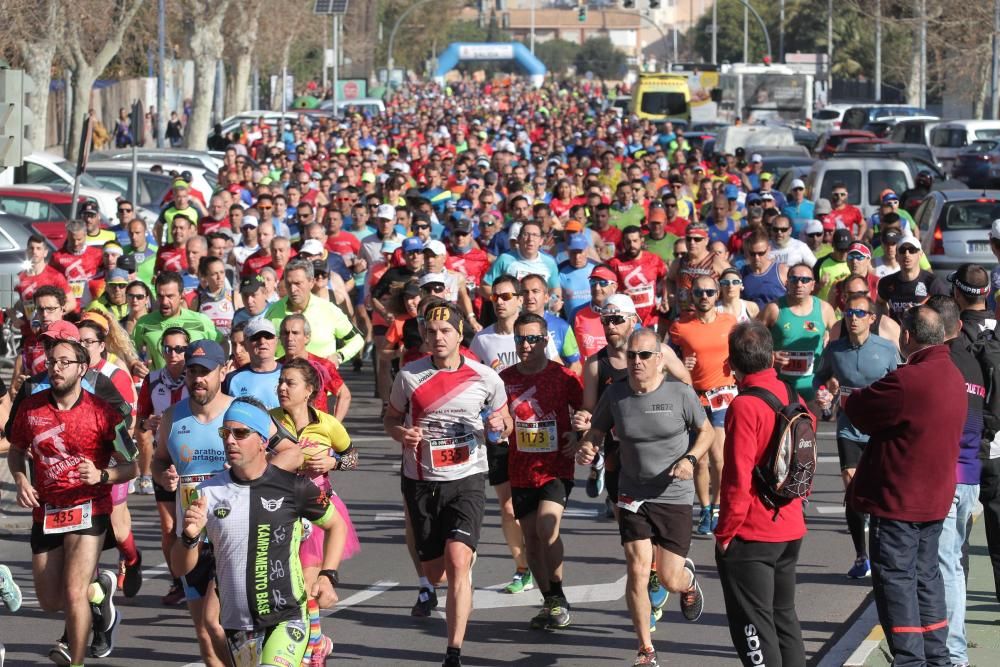 Media maratón de Cartagena