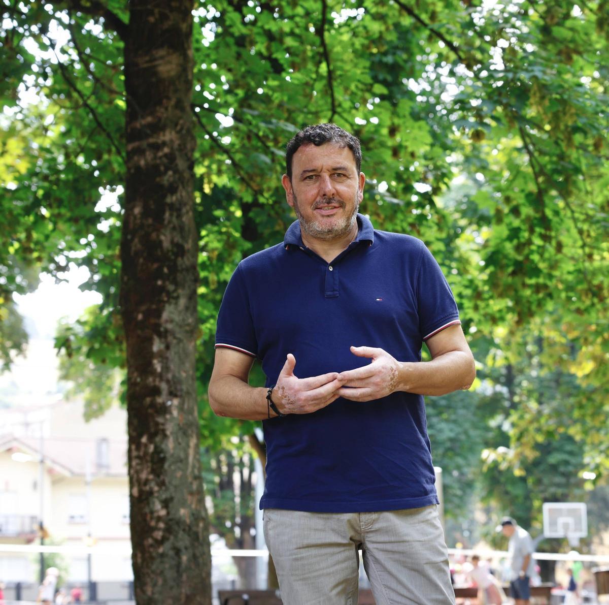 Julio García, alcalde de Laviana