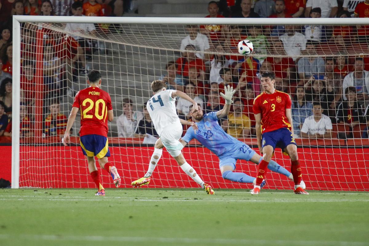 España - Irlanda del Norte, el amistoso preparatorio para la Eurocopa de Alemania 2024, en imágenes.