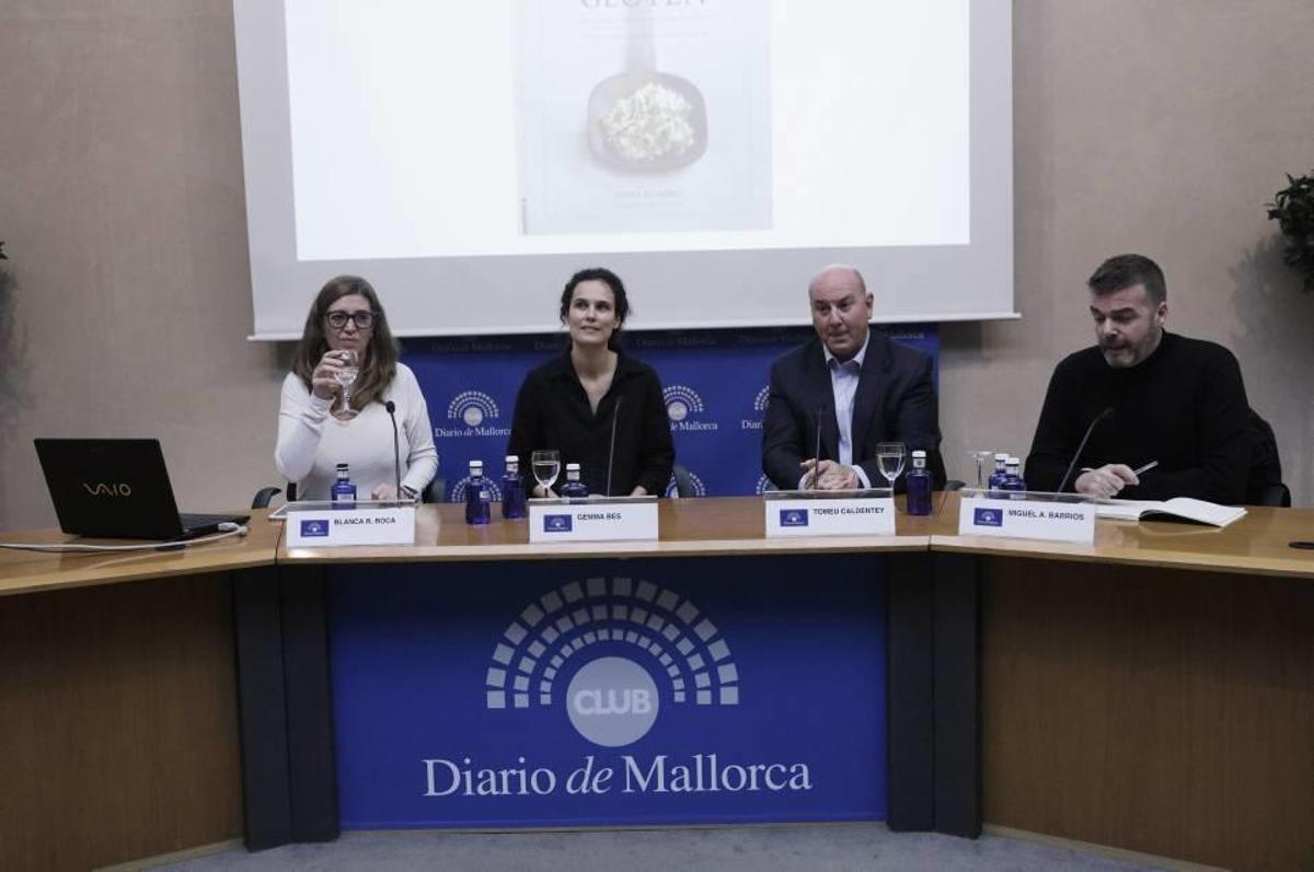 Presentación del libro en el Club Diario de Mallorca.