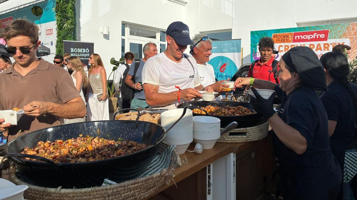 El frito mallorquín de pulpo lleva el sabor del mar a la Copa del Rey MAPFRE