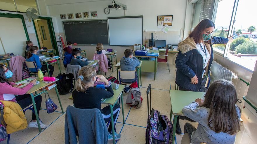 Sin contagios por covid en las aulas de la provincia de Alicante