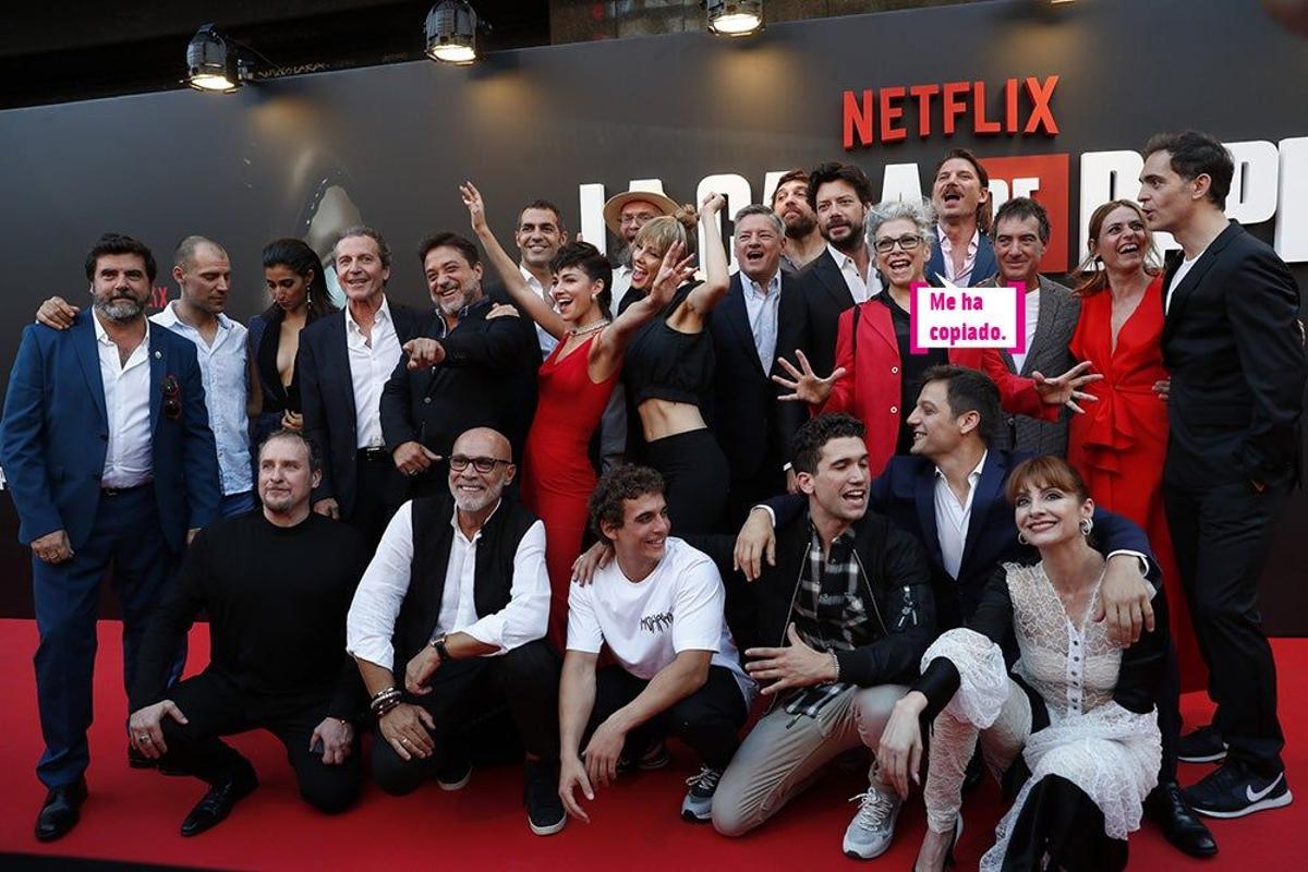 Equipo de 'La casa de papel'