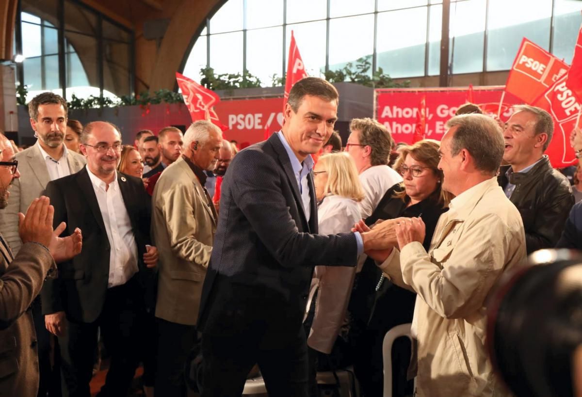 Pedro Sánchez en Teruel