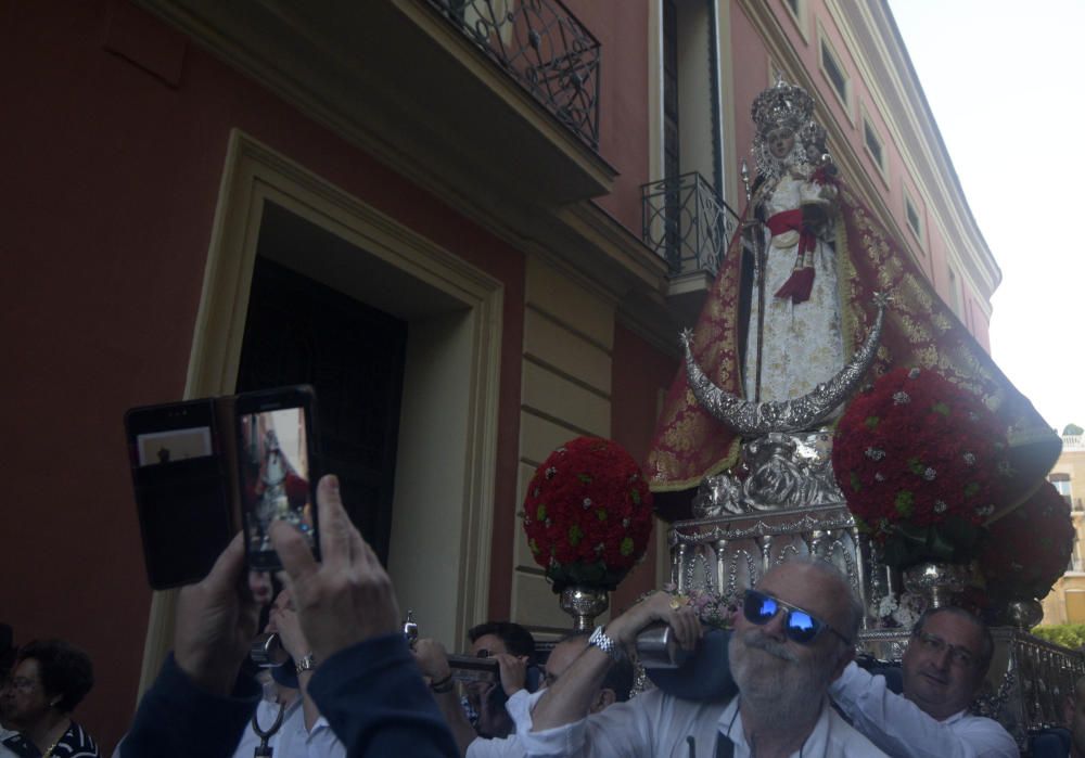 La Virgen de la Fuensanta regresa al Santuario