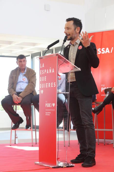 El PSOE de Ibiza presenta a sus candidatos