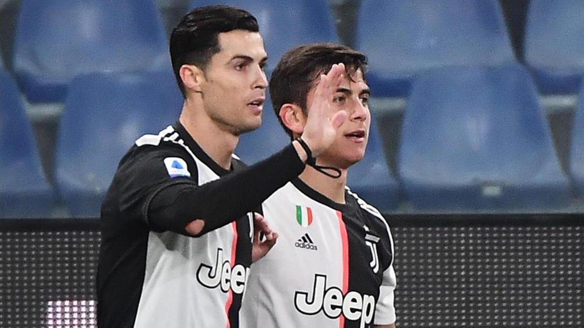 Dybala y Cristiano marcaron los goles en el triunfo de la Juventus